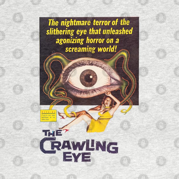 The Crawling Eye Movie Poster by MovieFunTime